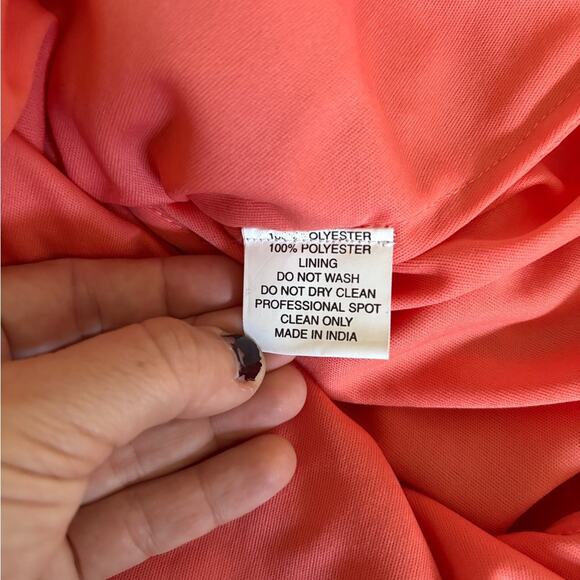 NWT Mac Duggal 5548 Sequin After Prom Dress Hot Pink Shoulder Mini Fitted Barbie - Picture 11 of 16